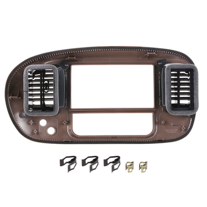 nan CENTER DASH RADIO CLIMATE BEZEL PANEL - 97-03 FORD F150 - BROWN