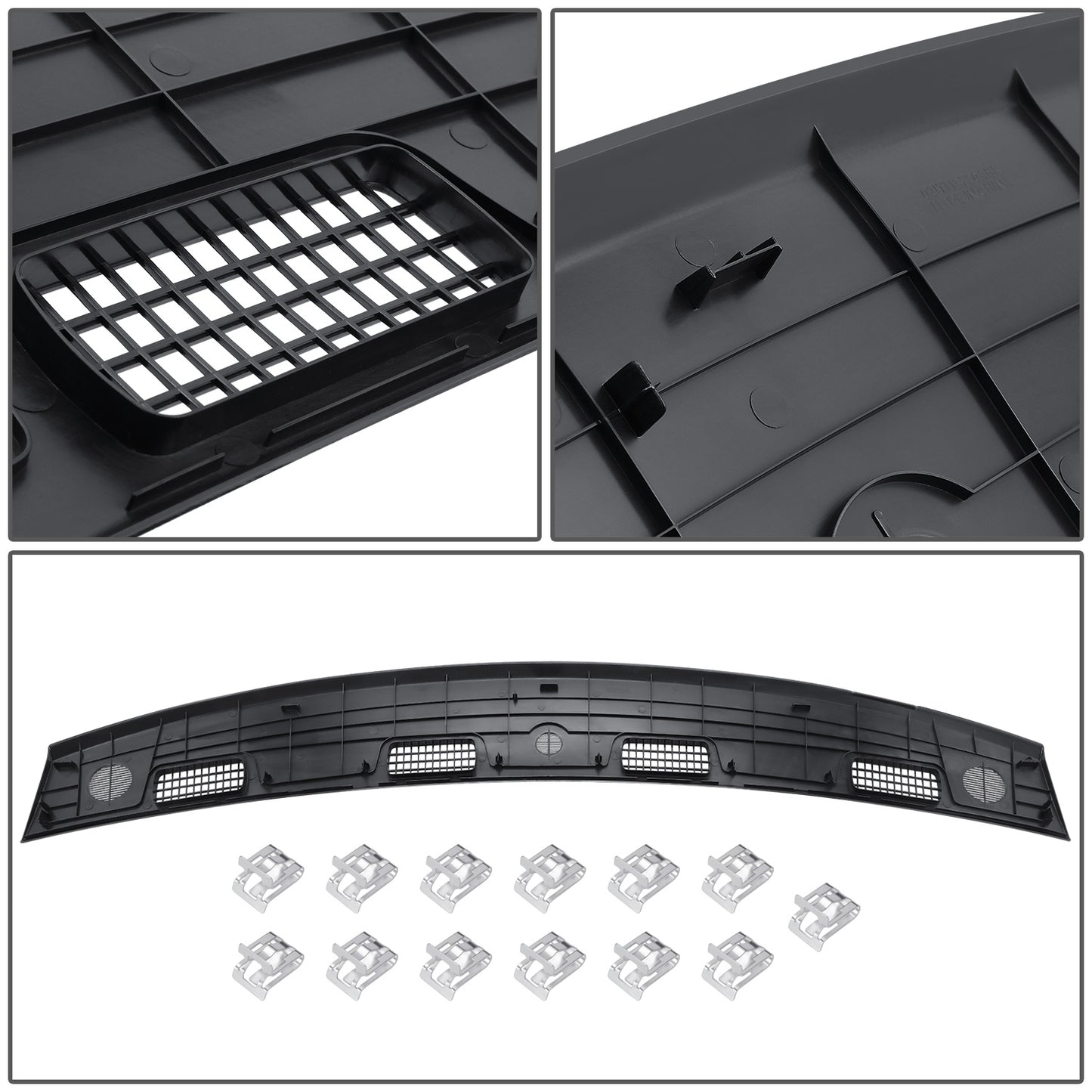 nan UPPER DASHBOARD PANEL - 02-05 RAM 1500 2500 3500 - BLACK - PLASTIC