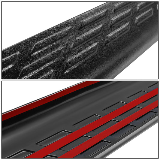 nan BED RAIL CAPS COVER - 07-13 SILVERADO 1500 2500 HD 3500 HD 6'6" - WITH HOLE - BLACK