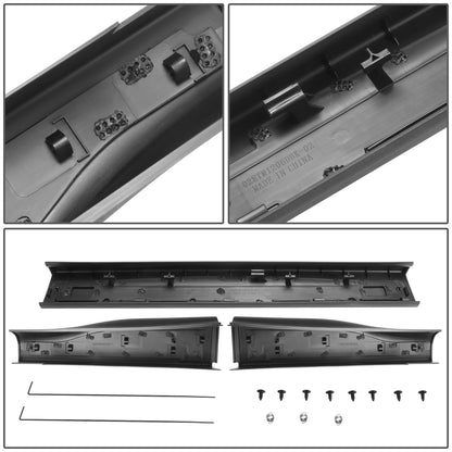 nan TAILGATE MOLDING - FLEXIBLE STEP TRIM - 08-16 F350 F250 FORD SUPER DUTY - 3PCS