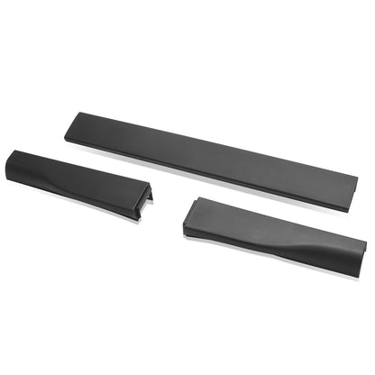 nan TAILGATE MOLDING - FLEXIBLE STEP TRIM - 08-16 F350 F250 FORD SUPER DUTY - 3PCS
