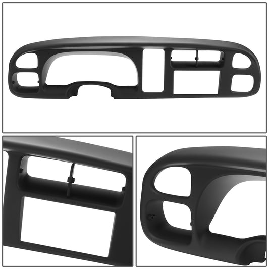 nan CAR RADIO STEREO DOUBLE DIN DASH KIT - 98-02 DODGE RAM 1500 2500 3500 TRUCKS