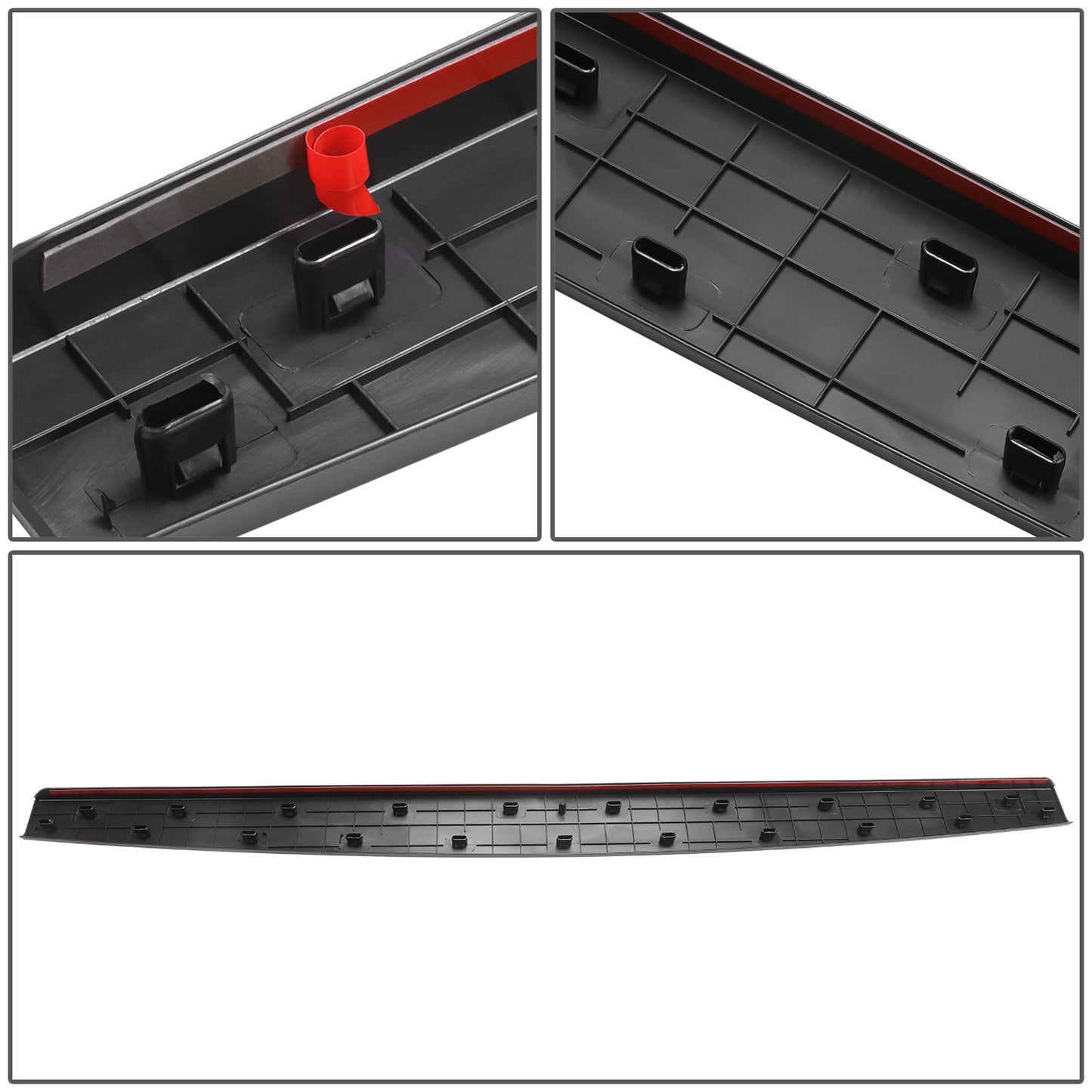 nan TAILGATE MOLDING CAP - TOP PROTECTOR MOLDING TRIM - 14-18 SILVERADO SIERRA SILVERADO