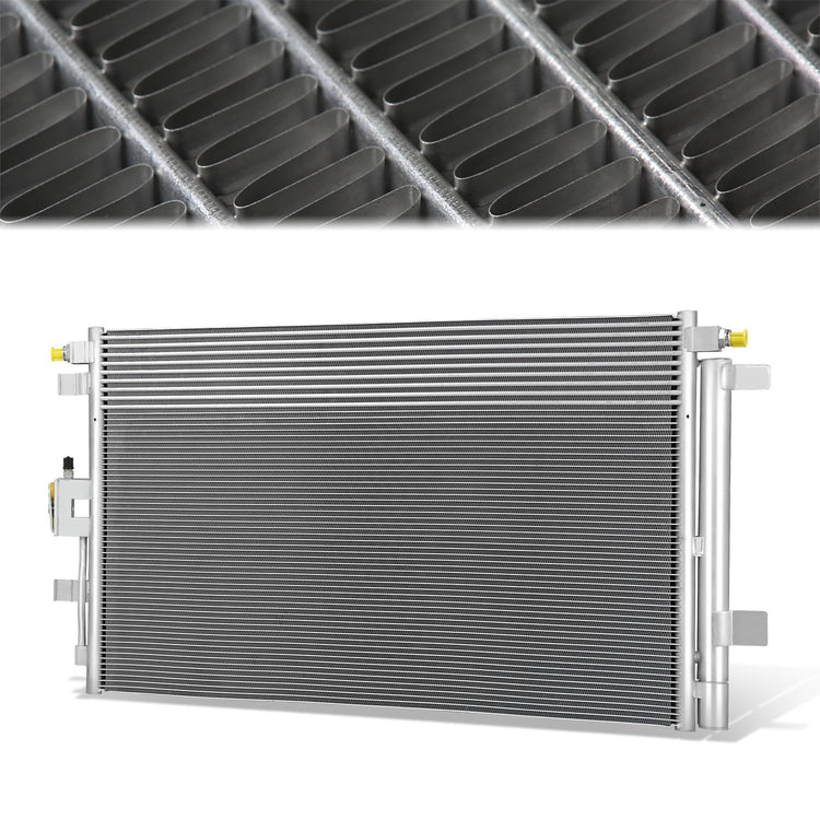 CONDENSADOR CHEVROLET EQUINOX 2018-2024 - GMC TERRAIN 2018-2024 - ALUMINUM - SILVER