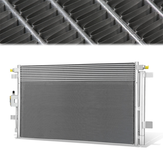 CONDENSADOR CHEVROLET EQUINOX 2018-2024 - GMC TERRAIN 2018-2024 - ALUMINUM - SILVER