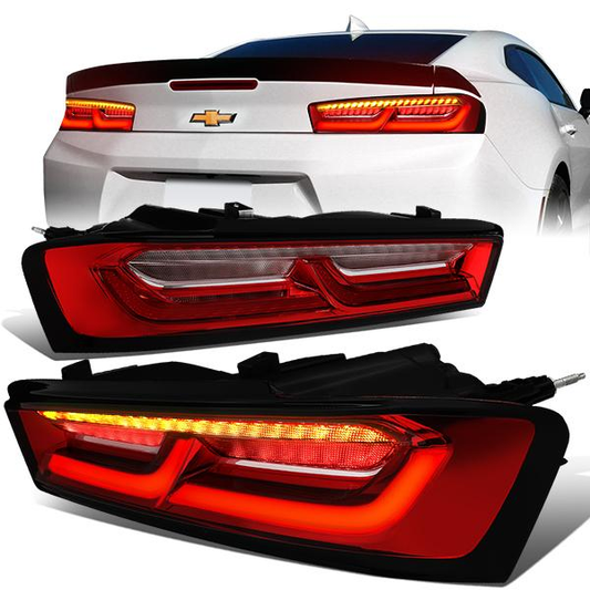 FAROS TRASEROS 16-17 TOYOTA CAMARO - 3D - LED - RED