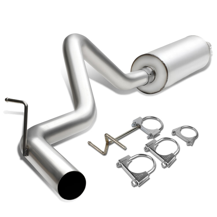 TUBERIA CATBACK CATBACK - 94-97 DODGE RAM 1500 3.9L / 5.2L / 5.9L - SINGLE TIP - STAINLESS STEEL