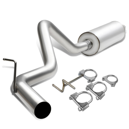 TUBERIA CATBACK CATBACK - 94-97 DODGE RAM 1500 3.9L / 5.2L / 5.9L - SINGLE TIP - STAINLESS STEEL