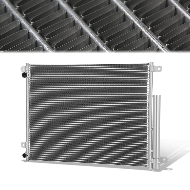 CONDENSADOR HONDA CIVIC 2016-2021 - FOR 2.0L MODEL - ALUMINUM - SILVER