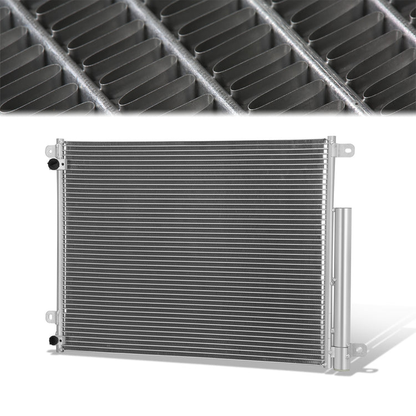 CONDENSADOR HONDA CIVIC 2016-2021 - FOR 2.0L MODEL - ALUMINUM - SILVER