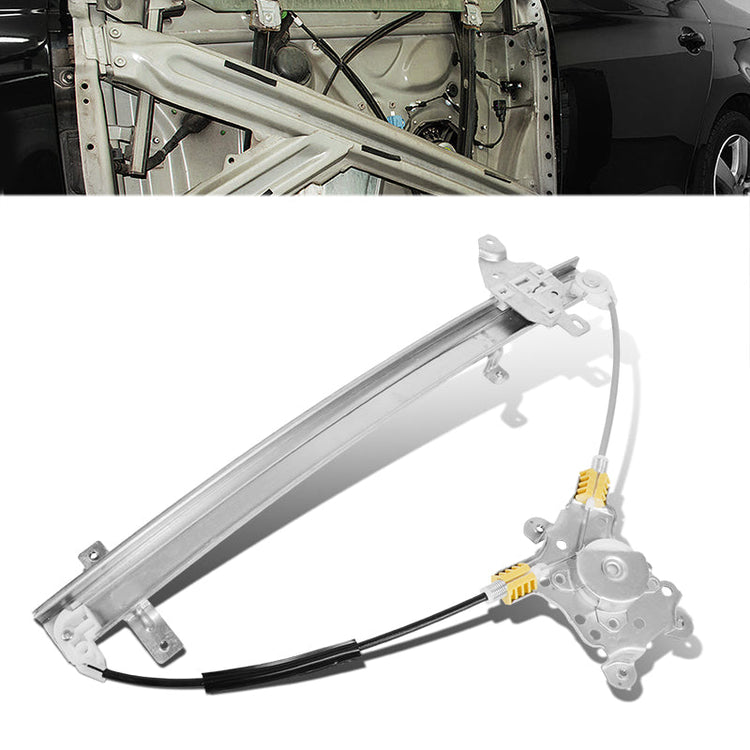 REGULADOR DE VENTANA WINDOW MOTORS & REGULATORS - METALLIC - 97-03 INFINITI QX4/96-04 NISSAN PATHFINDER - METALLIC - BARE STEEL/PLASTIC