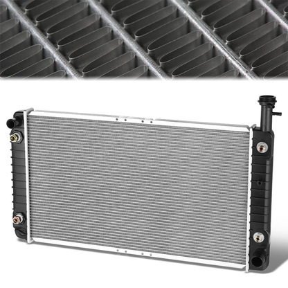 RADIADOR RADIATOR - OEM - 04-14 CHEVROLET EXPRESS 1500 / 04-06 CHEVROLET EXPRESS 2500 / 10-18 CHEVROLET EXPRESS CARGO / 04-14 GMC SAVANA 1500 / 04-06 GMC SAVANA 2500 - 4.3L WITH EOC - FITS AUTOMATIC TRANSMISSION MODELS - DPI-2793
