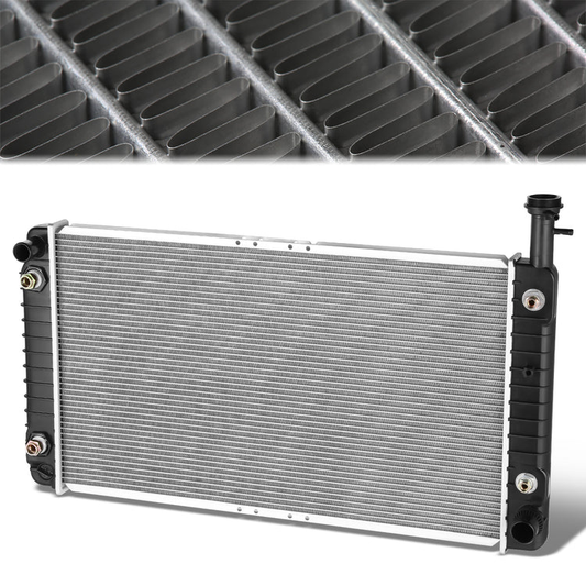 RADIADOR RADIATOR - OEM - 04-14 CHEVROLET EXPRESS 1500 / 04-06 CHEVROLET EXPRESS 2500 / 10-18 CHEVROLET EXPRESS CARGO / 04-14 GMC SAVANA 1500 / 04-06 GMC SAVANA 2500 - 4.3L WITH EOC - FITS AUTOMATIC TRANSMISSION MODELS - DPI-2793