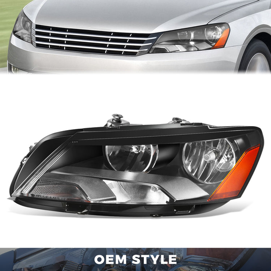 FAROS OE STYLE - 12-15 VOLKSWAGEN PASSAT HALOGEN HEADLIGHT - LEFT SIDE