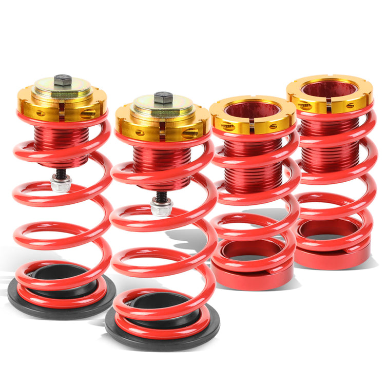 COILOVER 12-15 HONDA CIVIC - RED SLEEVE / GOLD TOP / RED SPRING