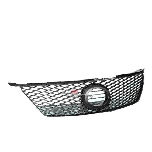 PARRILLA GRILLE - 06-08 LEXUS IS250 - HONEYCOMB MESH STYLE - ABS - FITS XE20 PRE-2008 PRE-FACELIFT UPDATE MODELS ONLY - BLACK