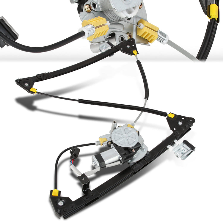 REGULADOR DE VENTANA WINDOW MOTORS & REGULATORS - METALLIC - 04-08 PONTIAC GRAND PRIX - METALLIC - BARE STEEL/PLASTIC