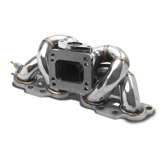 TURBO MANIFOLD TURBO MANIFOLD - SS - 89-98 NISSAN 240SX S13 / S14 SR20 - T3 FLANGE - 35 / 38MM WG - I10-5