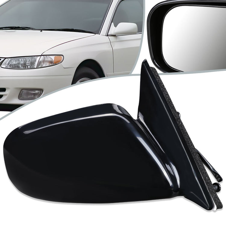 RETROVISOR MIRROR - OEM - 97-01 TOYOTA CAMRY - POWERED - PAINTABLE - BLACK - RIGHT