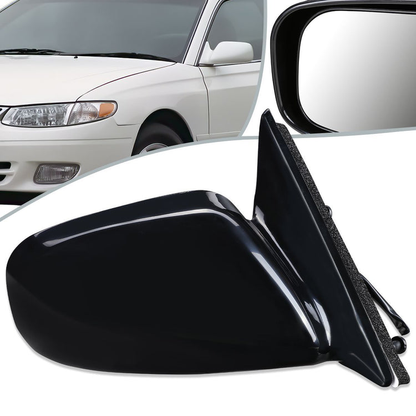RETROVISOR MIRROR - OEM - 97-01 TOYOTA CAMRY - POWERED - PAINTABLE - BLACK - RIGHT