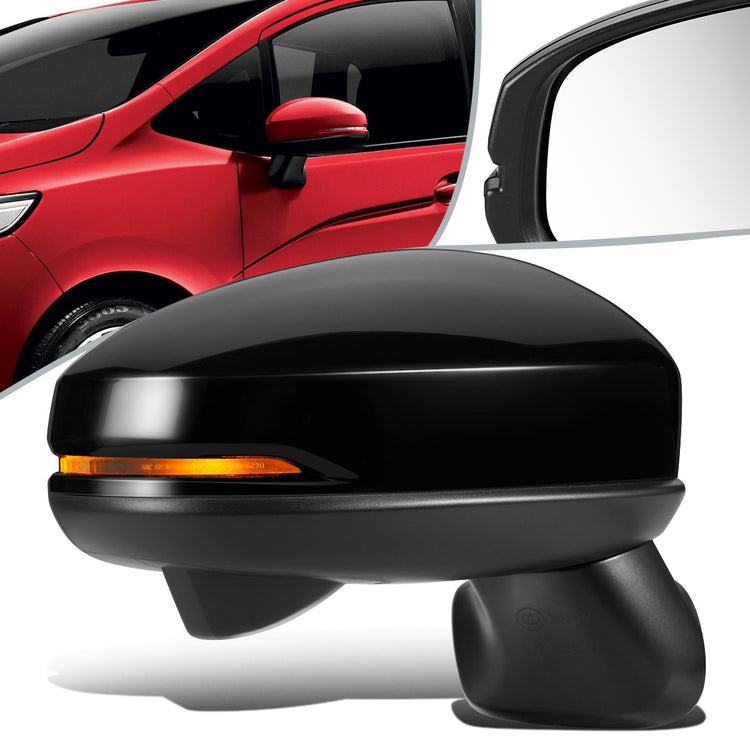 RETROVISOR MIRROR - OEM - 15-19 HONDA FIT - POWERED - HEATED - W/ SIGNAL LIGHT - W/ CAMERA - BLACK MATERIAL - RIGHT