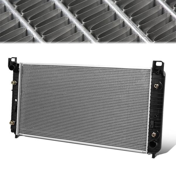 RADIADOR RADIATOR - OEM - 01-02 CHEVROLET SILVERADO 2500 / 01-02 CHEVROLET SILVERADO 3500 / 01-02 CHEVROLET SUBURBAN 2500 / 01-02 GMC SIERRA 2500 / 01-02 GMC SIERRA 3500 2001-2002 - FITS 5-SPEED AUTOMATIC TRANSMISSION MODELS W/ 5/8" QUICK DISCONNECT