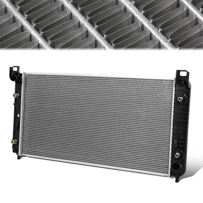 RADIADOR RADIATOR - OEM - 01-02 CHEVROLET SILVERADO 2500 / 01-02 CHEVROLET SILVERADO 3500 / 01-02 CHEVROLET SUBURBAN 2500 / 01-02 GMC SIERRA 2500 / 01-02 GMC SIERRA 3500 2001-2002 - FITS 5-SPEED AUTOMATIC TRANSMISSION MODELS W/ 5/8" QUICK DISCONNECT