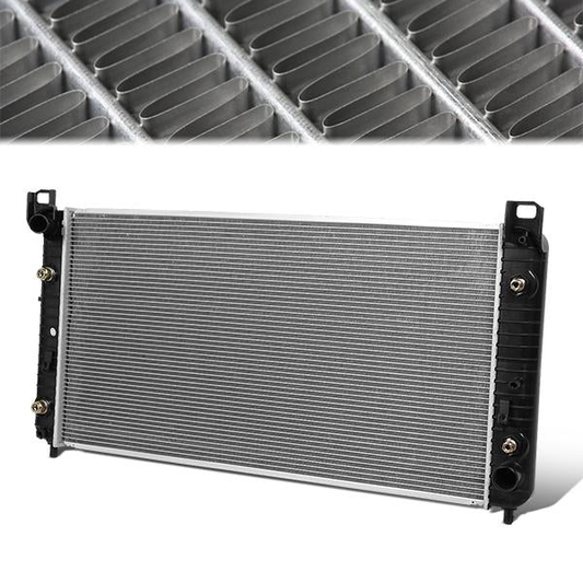 RADIADOR RADIATOR - OEM - 01-02 CHEVROLET SILVERADO 2500 / 01-02 CHEVROLET SILVERADO 3500 / 01-02 CHEVROLET SUBURBAN 2500 / 01-02 GMC SIERRA 2500 / 01-02 GMC SIERRA 3500 2001-2002 - FITS 5-SPEED AUTOMATIC TRANSMISSION MODELS W/ 5/8" QUICK DISCONNECT