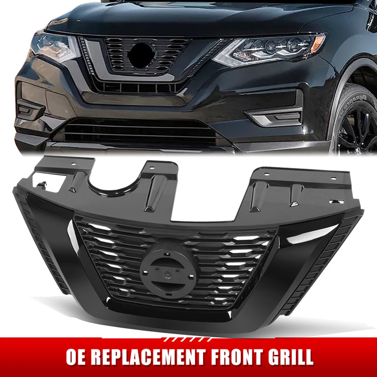 PARRILLA GRILLE - DS ROGE '14-'16/'17-'20/ GRILLE ASS'Y 17-18/ MAT-BLACK W/BLACK MOULDING/ (W/O PREMIUM PKG) (SV)/ (USA BUILT)//PARTS.NO,NI1200303//OEM NO,623106FL0D