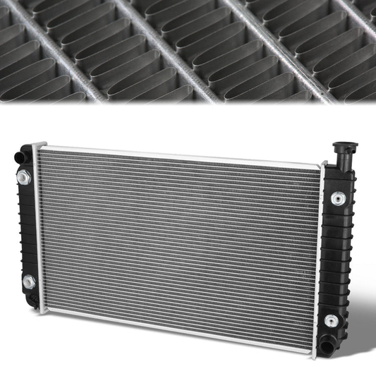 RADIADOR RADIATOR - OEM - 92-95 CHEVROLET LUMINA APV / 92-95 OLDSMOBILE SILHOUETTE / 92-95 PONTIAC TRANS SPORT - FITS 3.8L W/ 2 TRANSMISSION OIL COOLERS - DPI - 1476