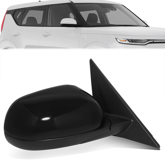 RETROVISOR MIRROR - OE STYLE - KIA SOUL 2020-2022 - WITH POWER - PASSENGER RIGHT SIDE - BLACK