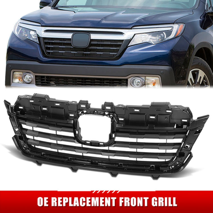 PARRILLA GRILLE - HD RIGLINE 17-20/21-ON/ GRILLE ASS'Y/ MAT-BLACK//PARTS.NO,HO1200236//OEM NO,71121T6ZA01