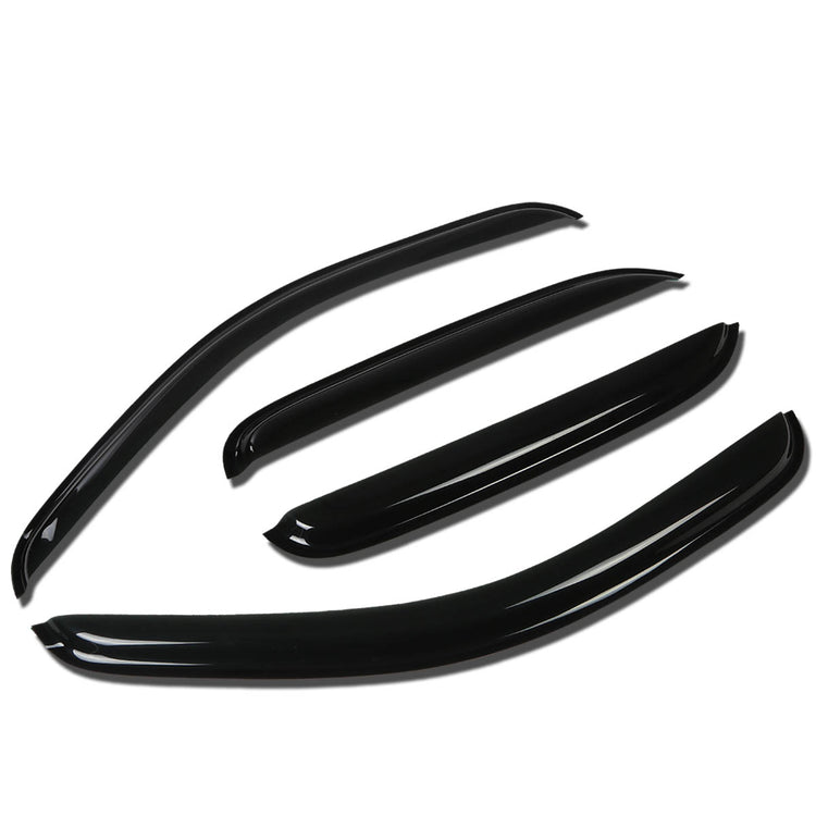 PROTECTOR DE VENTANA WINDOW VISORS - 07-14 CHEVY TAHOE, GMC YUKON - 4PCS - DARK SMOKE