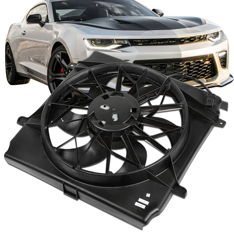 ABANICOS OE STYLE - 04-07 JEEP LIBERTY 2.4L 3.7L - WITHOUT HEAVY DUTY COOLING - WITH 3-PIN CONNECTOR