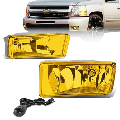 FAROS DE NIEBLA 07-08 CADILLAC ESCALADE / 07-13 CHEVY AVALANCHE, SUBURBAN 2500 / 07-15 SILVERADO 1500, 2500, 3500, 2500, 3500 HD, GMC SIERRA 1500, 2500, 3500 HD / 07-17 TAHOE / 15-17 SUBURBAN / 07-14 SUBURBAN 1500 / 10-18 YUKON / 15-18 YUKON XL - WITH