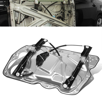 REGULADOR DE VENTANA WINDOW MOTORS & REGULATORS - METALLIC - 06-08 VOLKSWAGEN PASSAT - METALLIC - BARE STEEL/PLASTIC