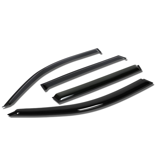 PROTECTOR DE VENTANA WINDOW VISORS - 01-05 TOYOTA RAV-4 - 4PCS - DARK SMOKE