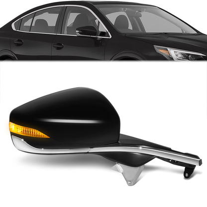 RETROVISOR MIRROR - OE STYLE - SUBARU LEGACY 2020-2024 - SUBARU OUTBACK 2020-2024 - WITH POWER WITH HEATED WITH SIGNAL WITH BLIND SPOT - PASSENGER RIGHT SIDE - BLACK