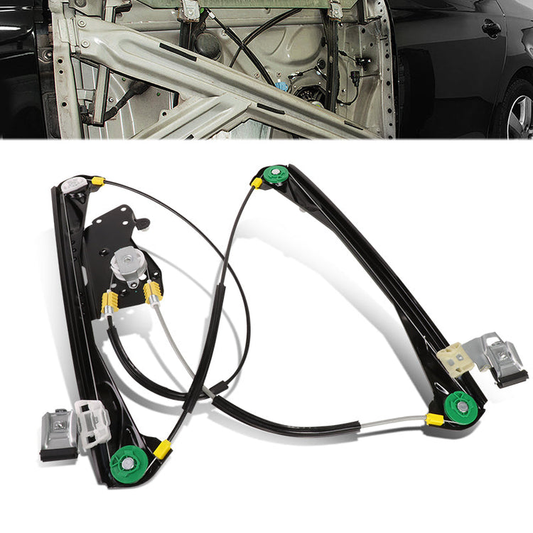 REGULADOR DE VENTANA WINDOW MOTORS & REGULATORS - METALLIC - 03-06 LINCOLN LS - METALLIC - BARE STEEL/PLASTIC