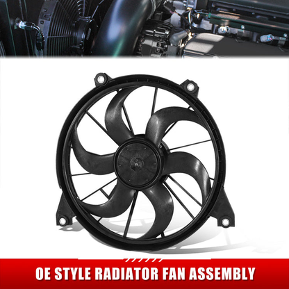 ABANICOS OE STYLE -DG JURNY 09-20 RAD.COOLING FAN ASS'T (2.43.5)