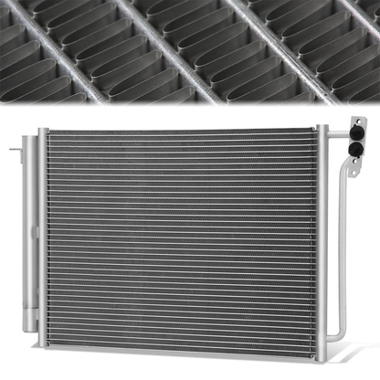 CONDENSADOR BMW X5 2000-2006 - ALUMINUM - SILVER