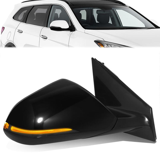 RETROVISOR MIRROR - HYUNDAI SONATA 2018-2019 - WITH MEMORY - WITH HEATED GLASS - WITH BLIND SPOT - OE STYLE - PASSENGER RIGHT SIDE