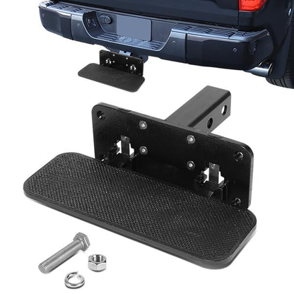 nan HITCH STEP - FOLDING - 2" - ALUMINUM - BLACK