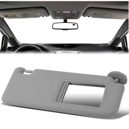 nan SUN VISOR - 09-16 TOYOTA VENZA - FITS ILLUMINATED MODELS - PASSENGER SIDE - GRAY