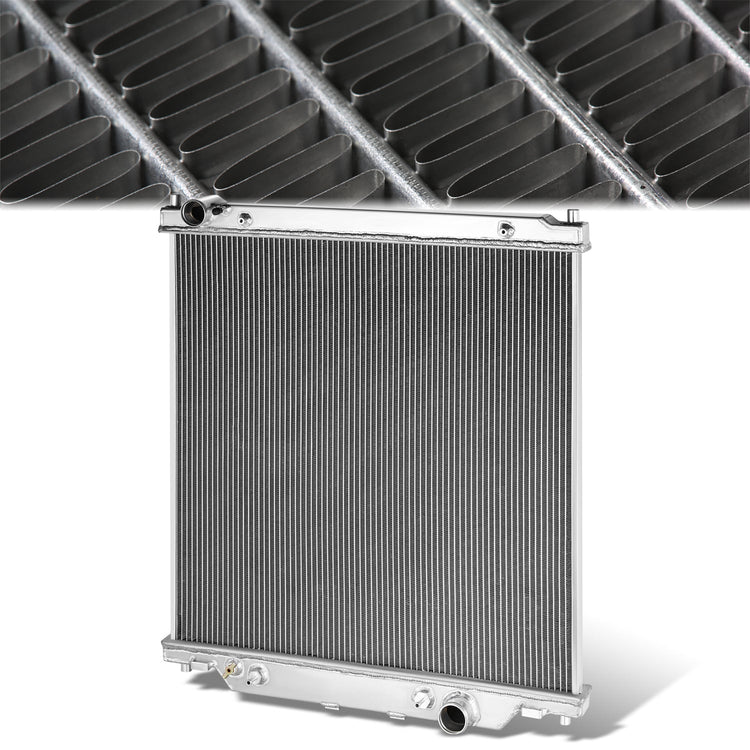 RADIADOR DE ALUMINIO RADIATOR - 2 ROWS - 03-07 FORD F-250 F-350 F450 6.0L POWERSTROKE - ALUMINUM
