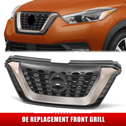 PARRILLA GRILLE - DS KIS 18-20/21-ON/ GRILLE ASS'Y 18-20/ MAT-BLACK/ W/SMOKE BLACK MOULDING/ (SR)//PARTS.NO,NI1200302//OEM NO,623105RB3A