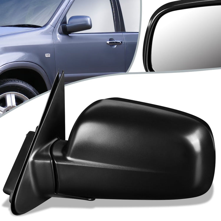 RETROVISOR MIRROR - OEM - 02-06 HONDA CR-V - POWERED - TEXTURED - BLACK - LEFT