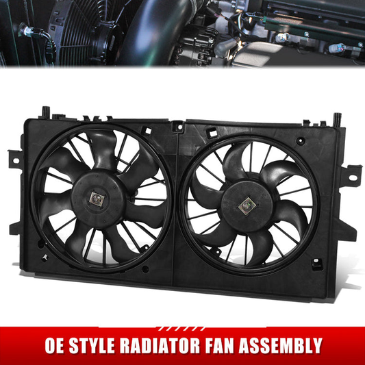 ABANICOS OE STYLE -BUICK ALLURE 2008-2009 / BUICK LACROSSE 2008-2009 / CHEVROLET IMPALA 2006-2013 / CHEVROLET IMPALA LIMITED 2014-2016 / CHEVROLET MONTE CARLO 2006-2007 / PONTIAC GRAND PRIX 2005-2008 3.6L, 3.8L, 3.9L, 5.3L - FITS IMPALA MODELS WITH POLICE