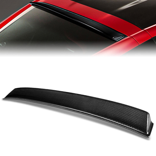SPOILER CAR ROOF SPOILER - CHEVROLET CORVETTE COUPE - CARBON FIBER BLACK