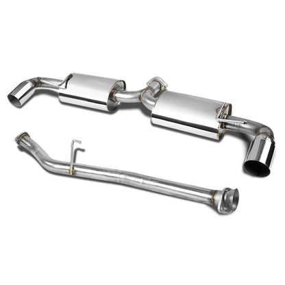 TUBERIA CATBACK CATBACK - 04-09 MAZDA RX9 - DUAL TIP - STAINLESS STEEL